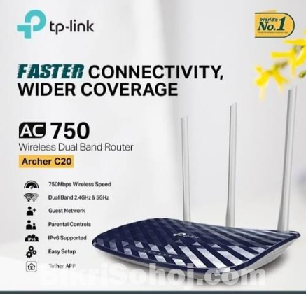 tp-link archer C20 original (1year warranty)